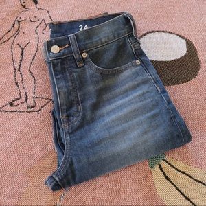 J. Crew High-rise '90s classic straight jean in Buoy Wash 👖